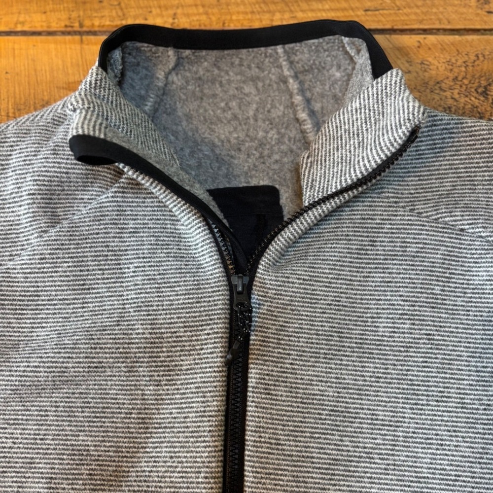 Adidas Terrex Womens Climawarm Gray Full Zip Sweatshirt Athletic Jacket Size M - Picture 3 of 7
